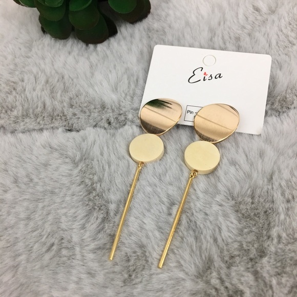 Korean style long earrings women jewelry pendant - Picture 3 of 4